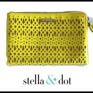 Stella & Dot Laser Cut Make-Up/Wallet